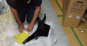 REGZA 42Z8000 台座組み立て