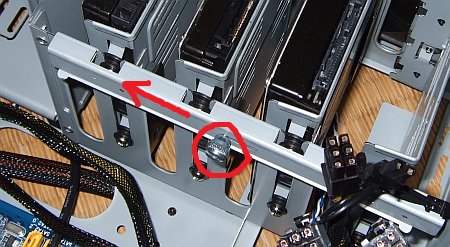 Lancool PC-K60 hdd cage 06