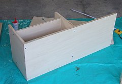 TVラック組立て 1