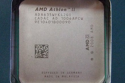 AMD Athlon II X4 Quad-Core 635