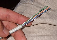 LANケーブル工作③ - 外皮むく