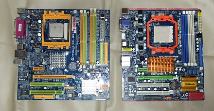 新旧マザーボード