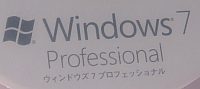 Microsoft Windows 7 Professinal disc