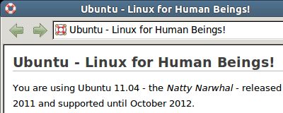 Ubuntu 11.04 nightly build(20110215)