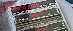 UMAX DDR2-800 2GB x2