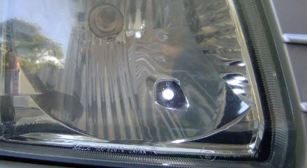 ワゴンR、ポジションランプ交換、終了。