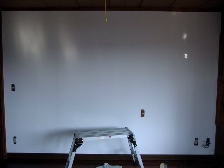 初・クロス貼り３