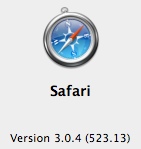 Safari 3.0.4