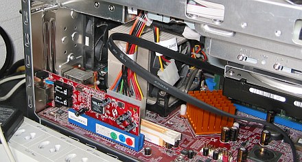 GbE-PCI2 装着後