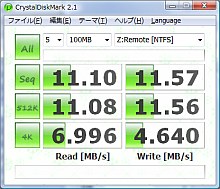 CrystalDiskMark結果 その5 CrystalDiskMark結果 その5