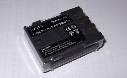 NB-2L互換バッテリー 4