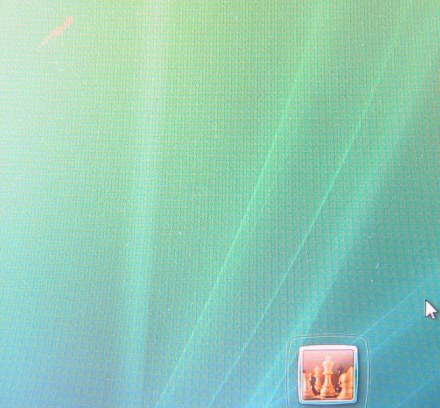 画面に現れるノイズ２