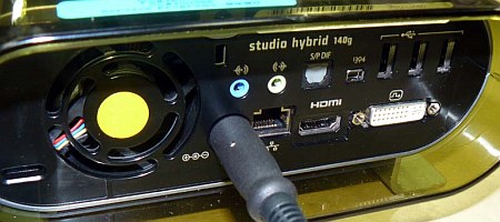 DELL Studio Hybrid背面