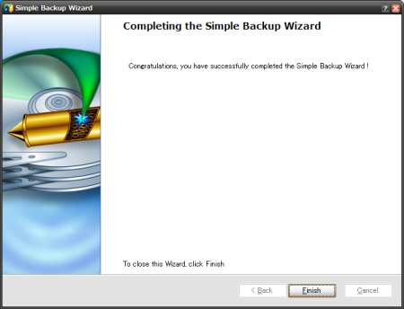 Paragon Drive Backup 9.0 Express｜Finish!!