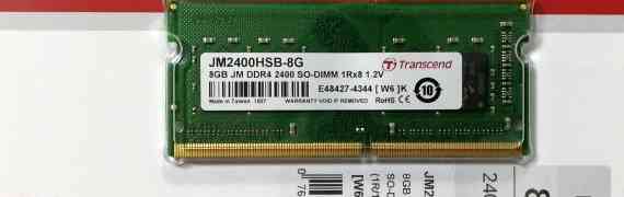 DDR4 SODIMM 8GB@2400Mhz、購入