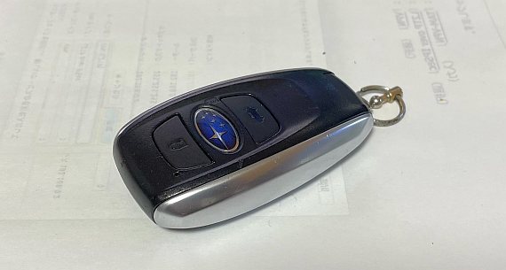 フォレスターのスマートキー・電池交換２