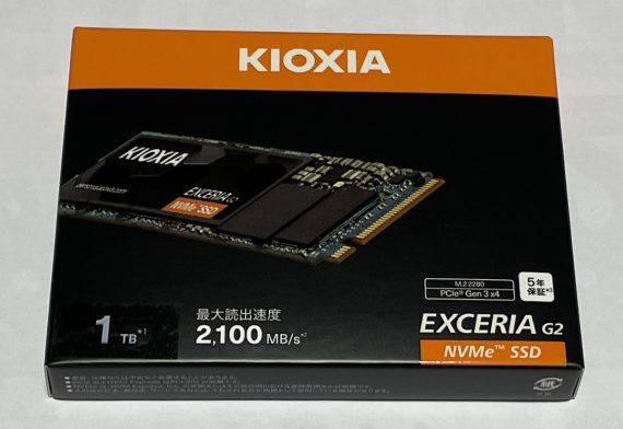 KIOXIA XCERIA G2 SSD-CK1.0N3G2/N