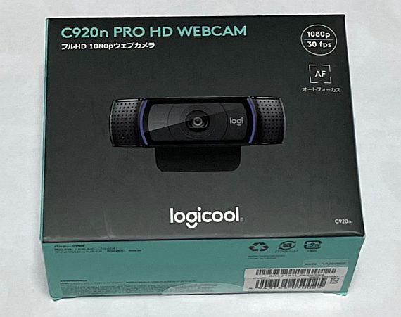 ロジクール Webカメラ C920n ブラック