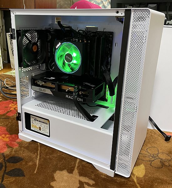 ゲーミングPC、組み上がり