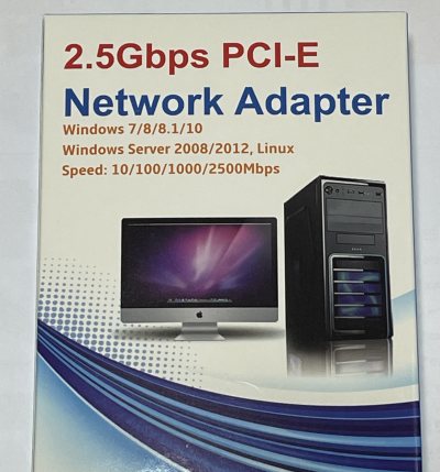 無印 RTL8125B 2.5Gbps NIC box