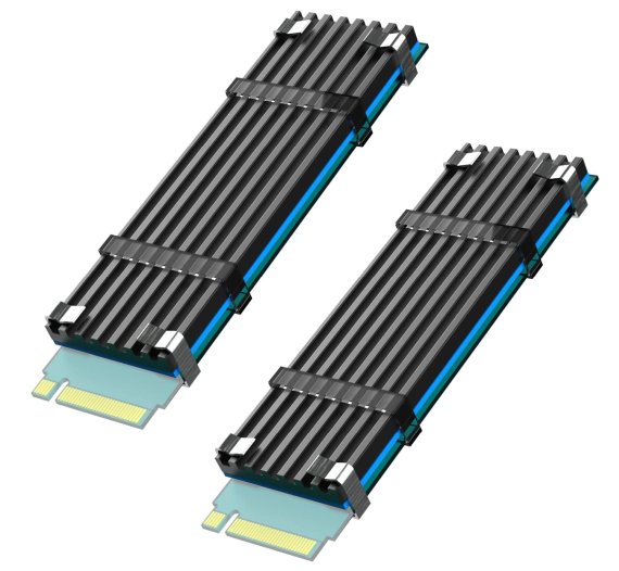 GLOTRENDS M.2 ヒートシンク 2枚セット