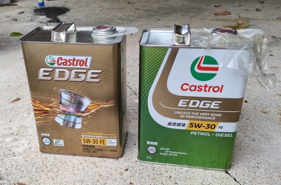 NBOX(JF3) オイル交換 2