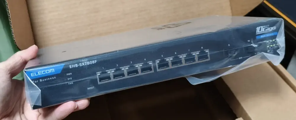 ELECOM EHB-SX2B08F 着