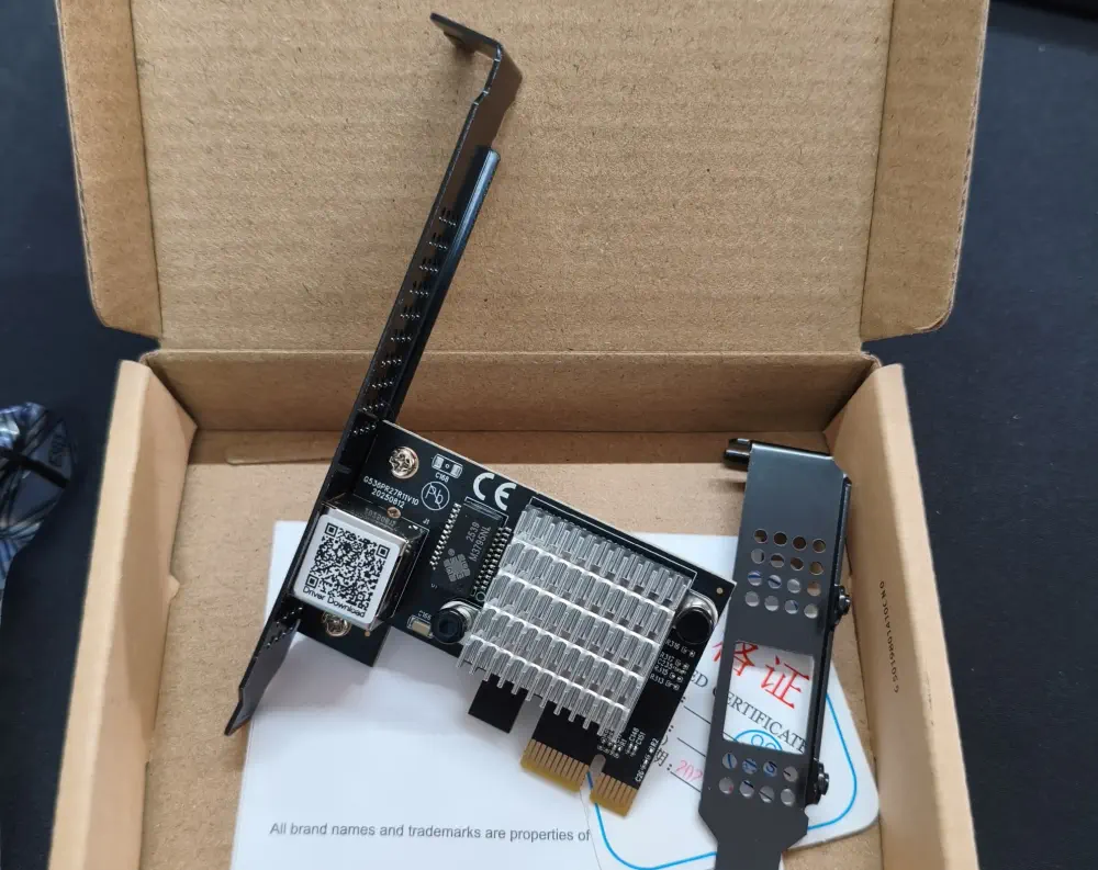 RTL8127 - 10Gbps NIC - PCI-e gen4 x1