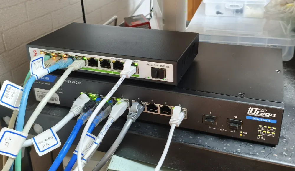 ELECOM EHB-SX2B08F 設置